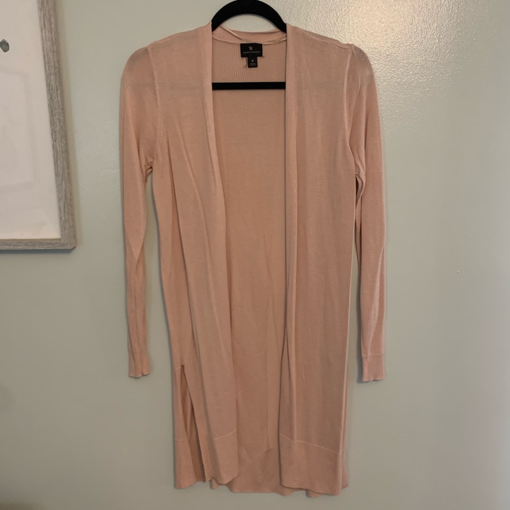 BLUSH CARDIGAN SIZE SM